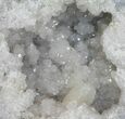Keokuk Quartz Geode with Calcite - Missouri #144756-3